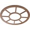 Ekena Millwork Grace Wood Fretwork Pierced Ceiling Medallion, Walnut, 16"OD x 5 3/4"ID x 3/8"T CMWP16X0375GRWA - alternate 4
